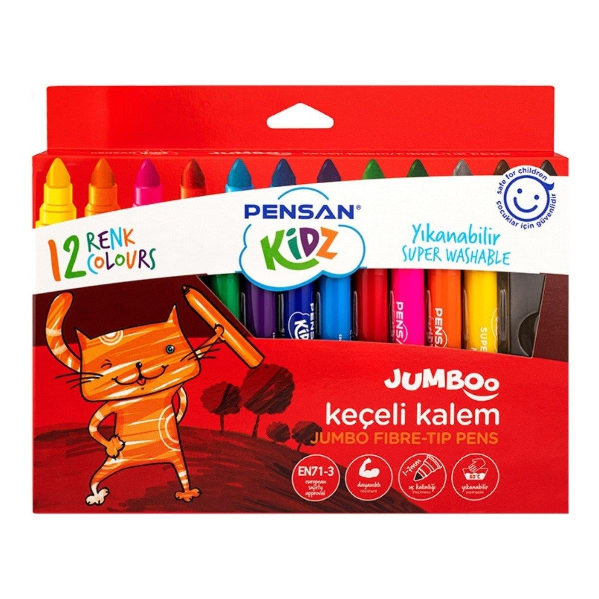KRT.PENSAN JUMBOO KEÇELİ KALEM 12Lİ 99040