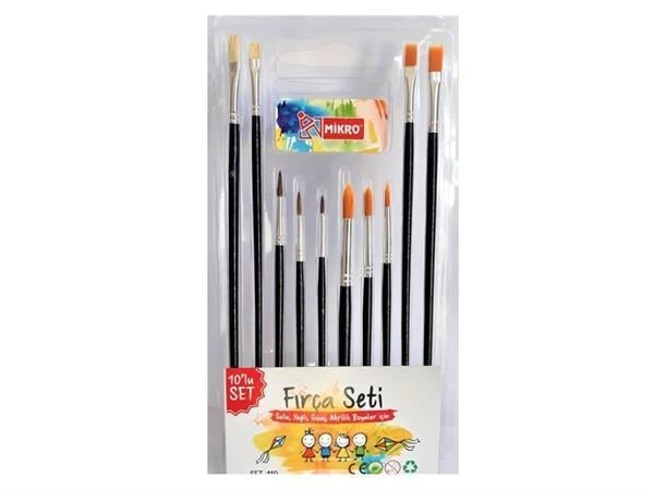 KRT.MİKRO FIRÇA SETİ 10 LU SET-110