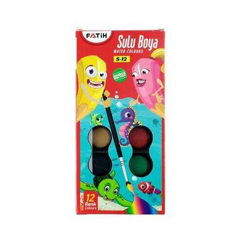 KRT.FATİH SULU BOYA S-12 BIG SIZE T44 00748