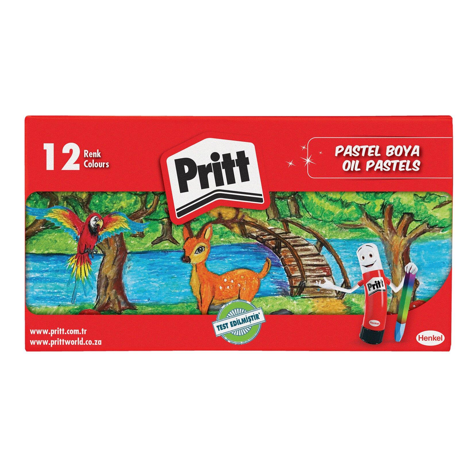 KRT.PRİTT PASTEL BOYA 12Lİ KARTON KUT.2060049