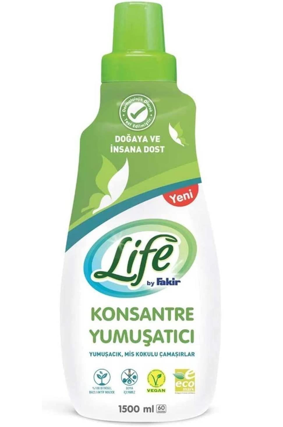 LİFE KONS. YUMUŞATICI 1500ML BİTKİSEL