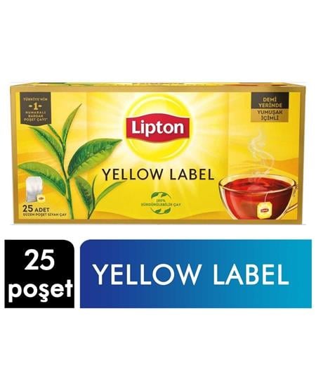 LİPTON YELLOW LABEL BAR.PŞ 25Lİ 50GR 