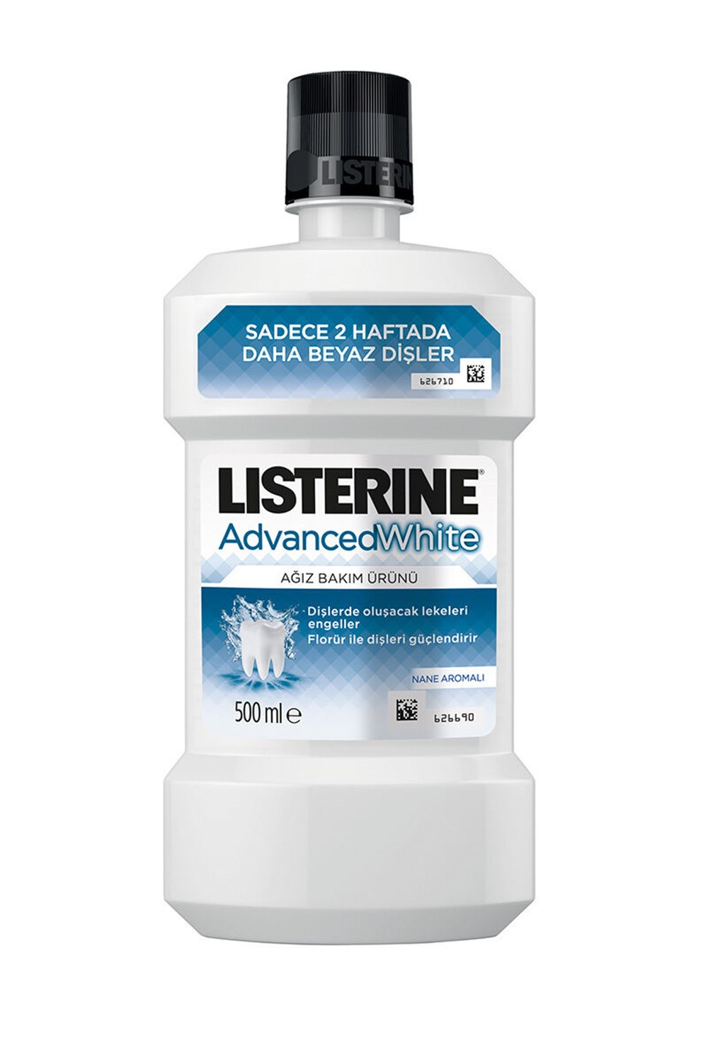 LİSTERİNE M. ADVANCED WHİTE 500 ML