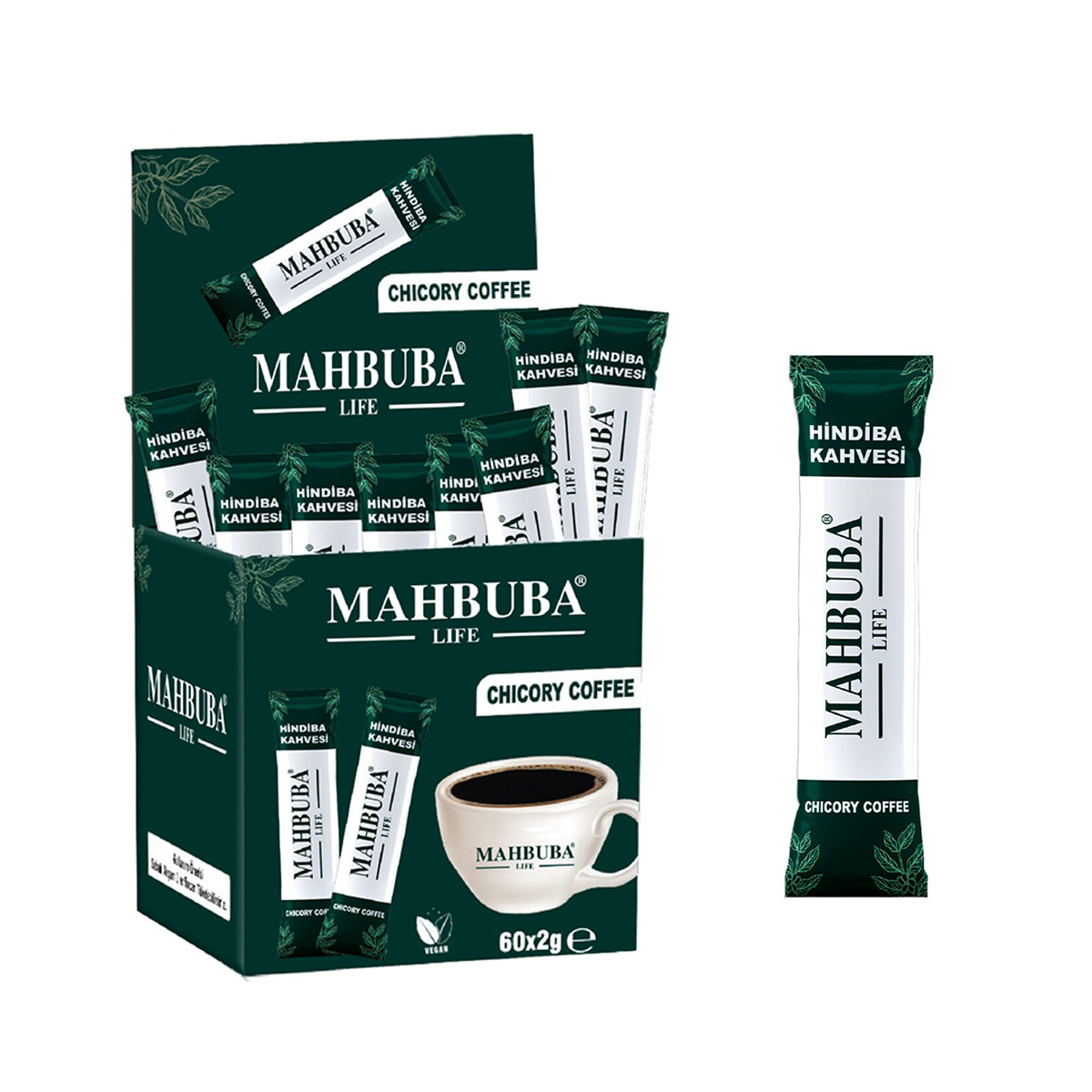 MAHBUBA HİNDİBA KAHVESİ 60X2GR  