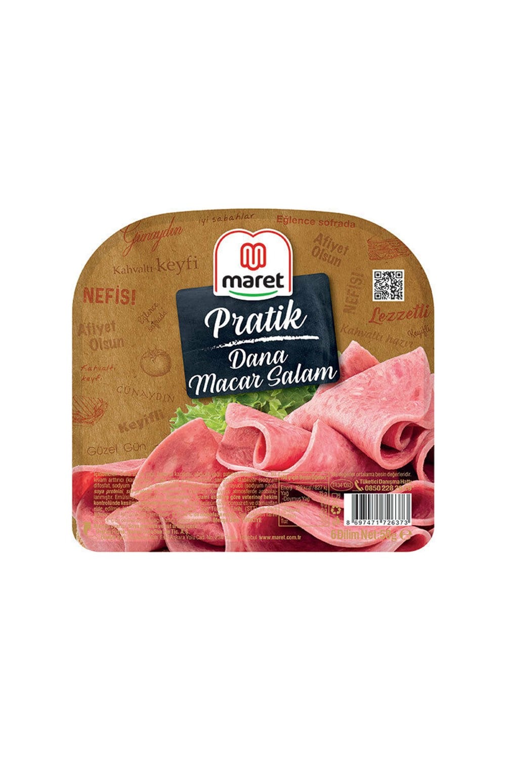 MARET PRATİK MACAR SALAM 50 GR