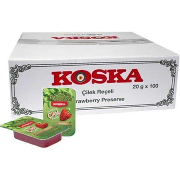 MERTER KOSKA PİKNİK REÇEL 20 GR ÇİLEK