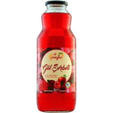 MEYSU ŞERBET 1LT GÜL CAM