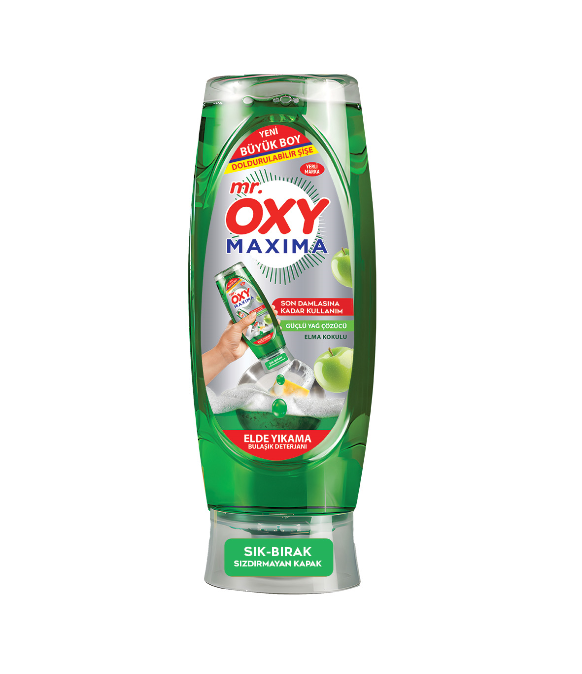 MR.OXY BULAŞIK DETERJANI 650ML ELMA