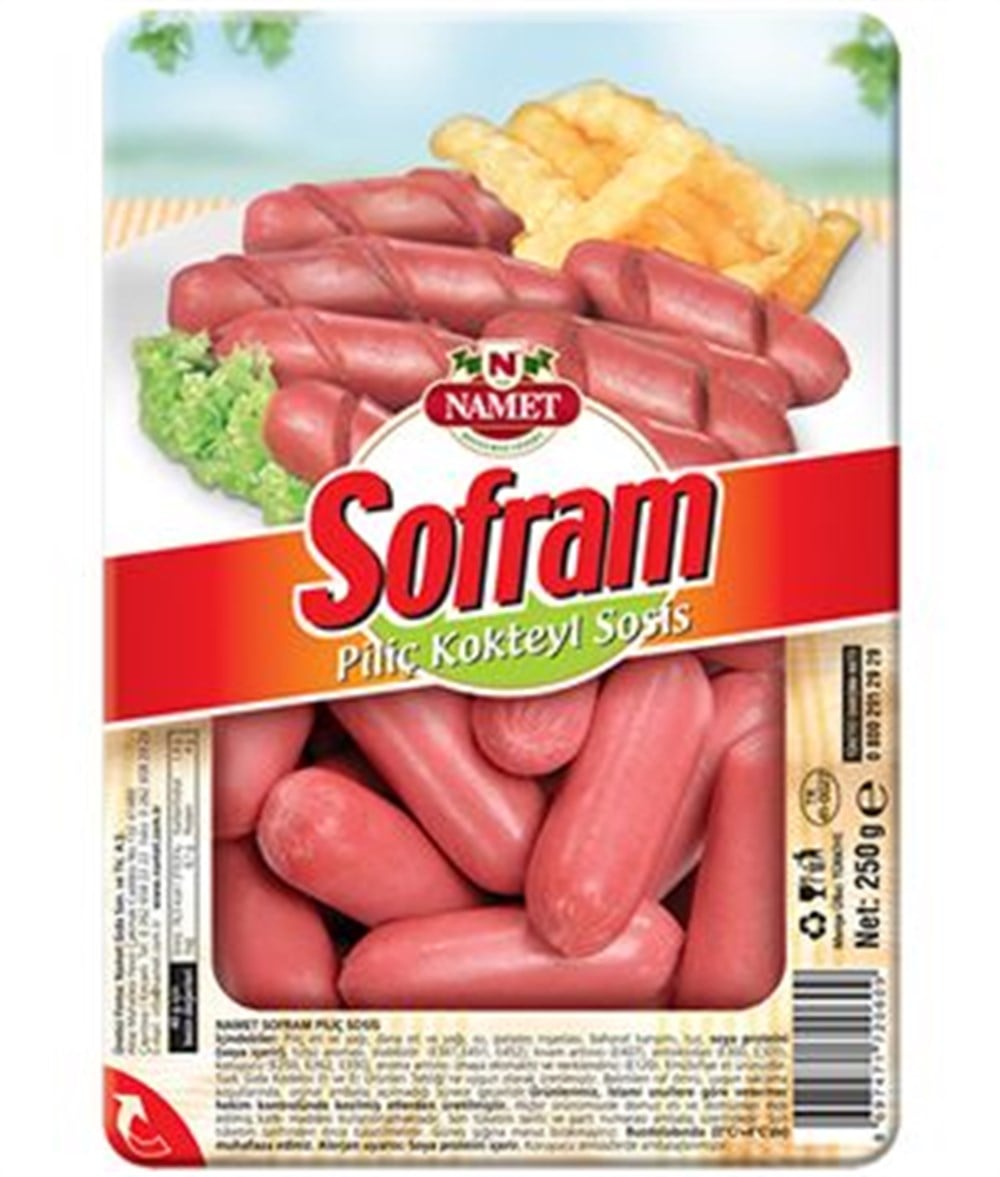 NAMET SOFRAM SOSİS 250 GR
