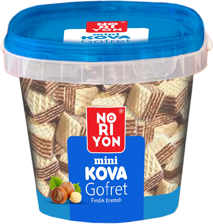 NORİYON GOFRET MİNİ KOVA 300GR FINDIK