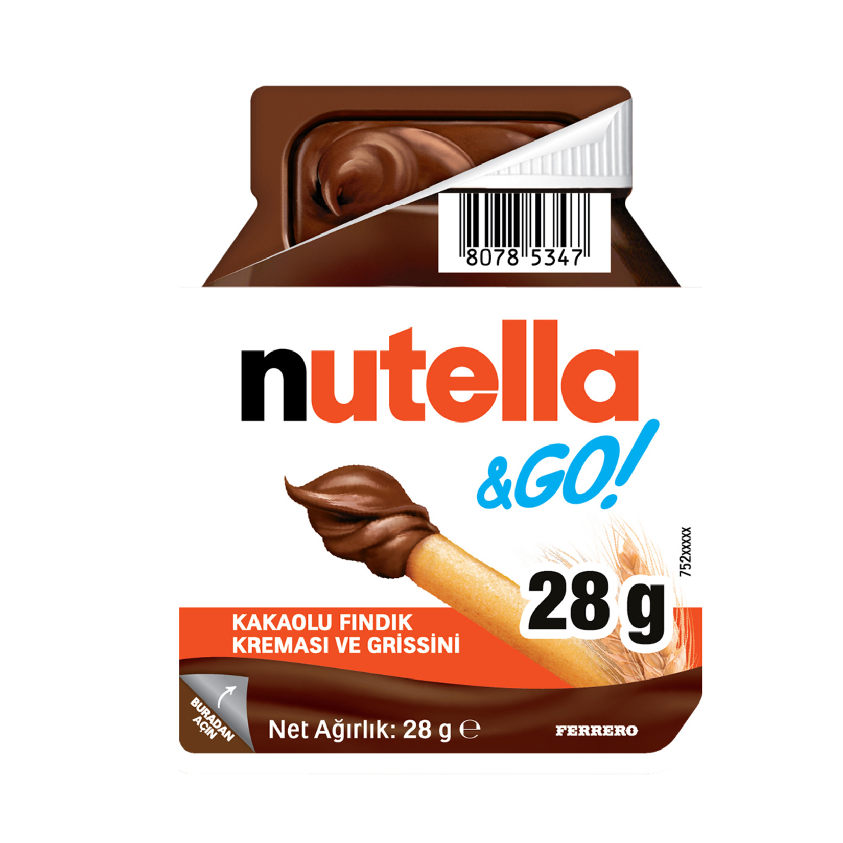 NUTELLA GO T1 28 GR