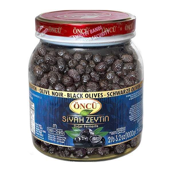 ÖNCÜ SİYAH GEMLİK ZEYTİN 261-290 1 KG PET M