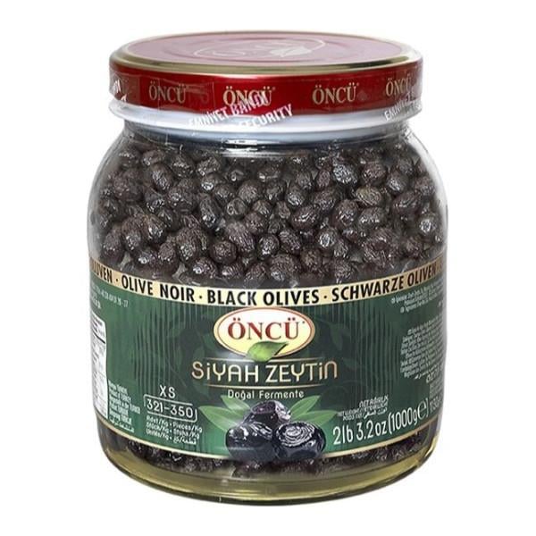 ÖNCÜ SİYAH ZEYTİN 1000GR PET 320-350 XS 