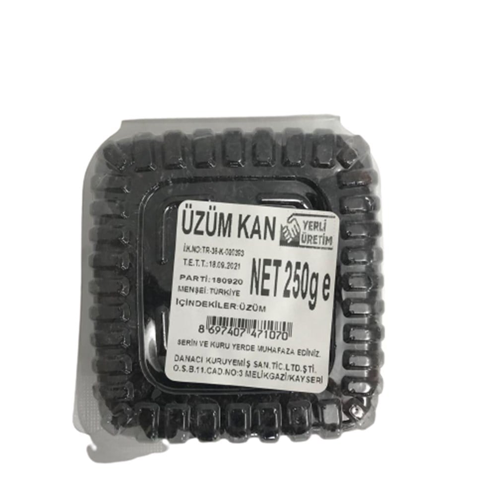 ÖZDANACI ÜZÜM KAN 250 GR