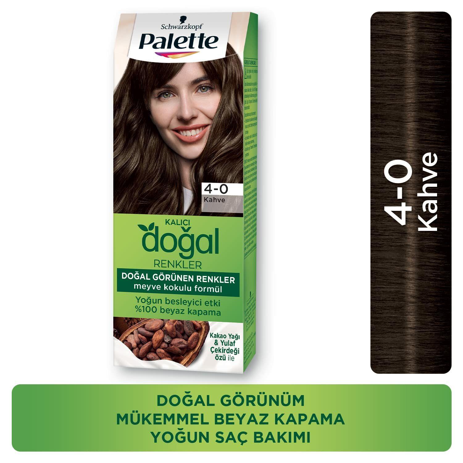 PALETTE DOĞAL RENKLER 4-0 AMB.KAHVE