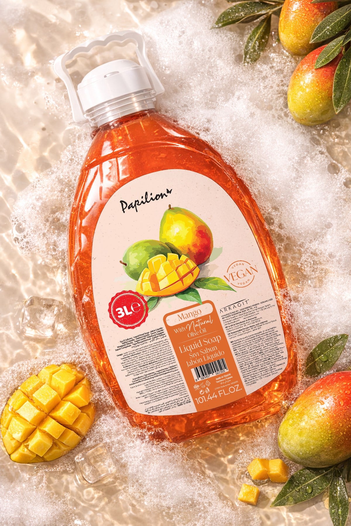 PAPİLİON SIVI SABUN 3 LT MANGO