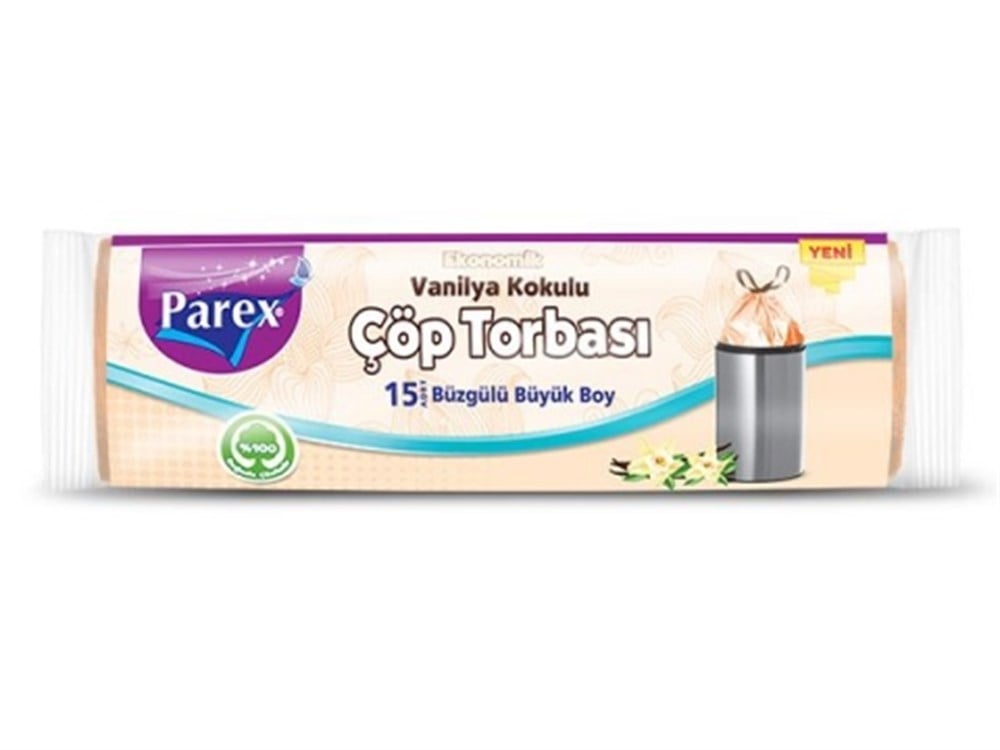 PAREX ÇÖP TOR. BÜYÜK BOY BÜZ. VANİLYA KOKULU
