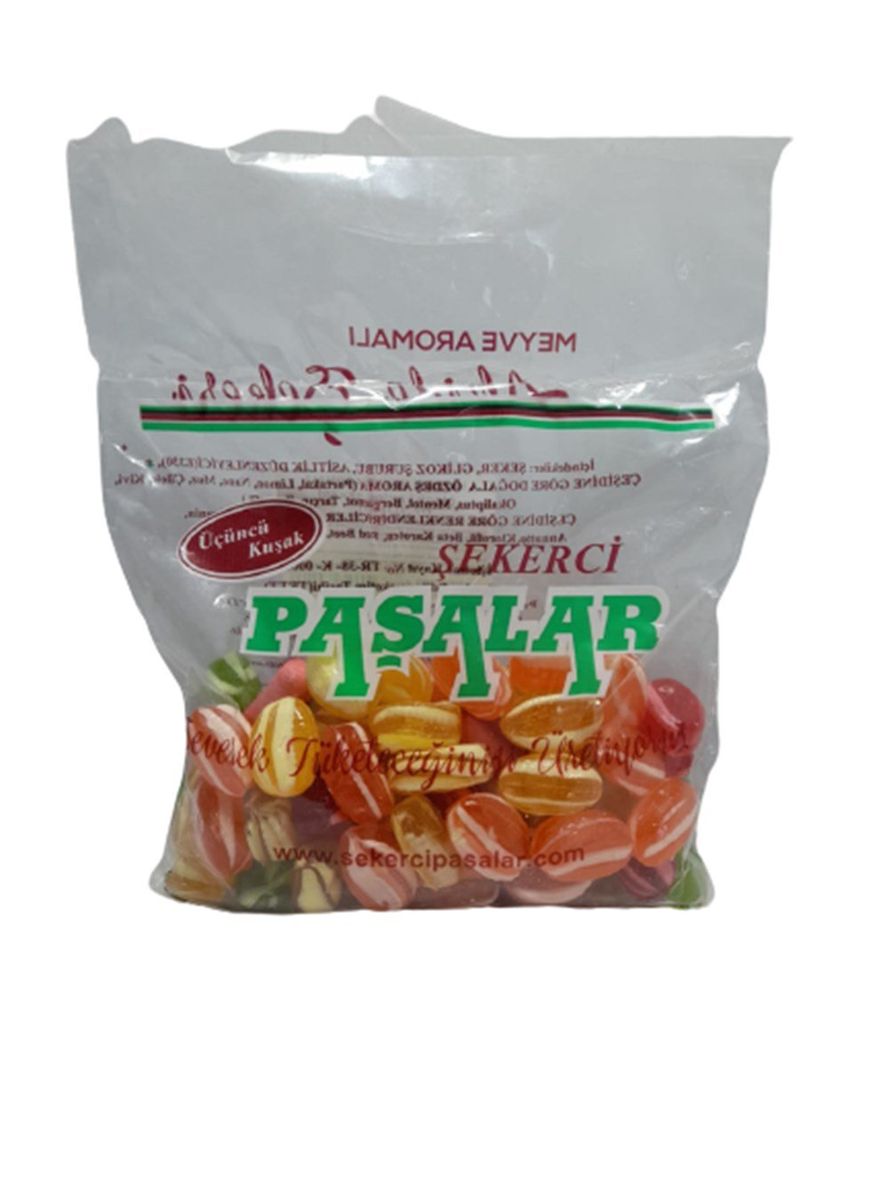 PAŞALAR KARIŞIK MEYVELİ AKİDE ŞEKERİ 400 GR