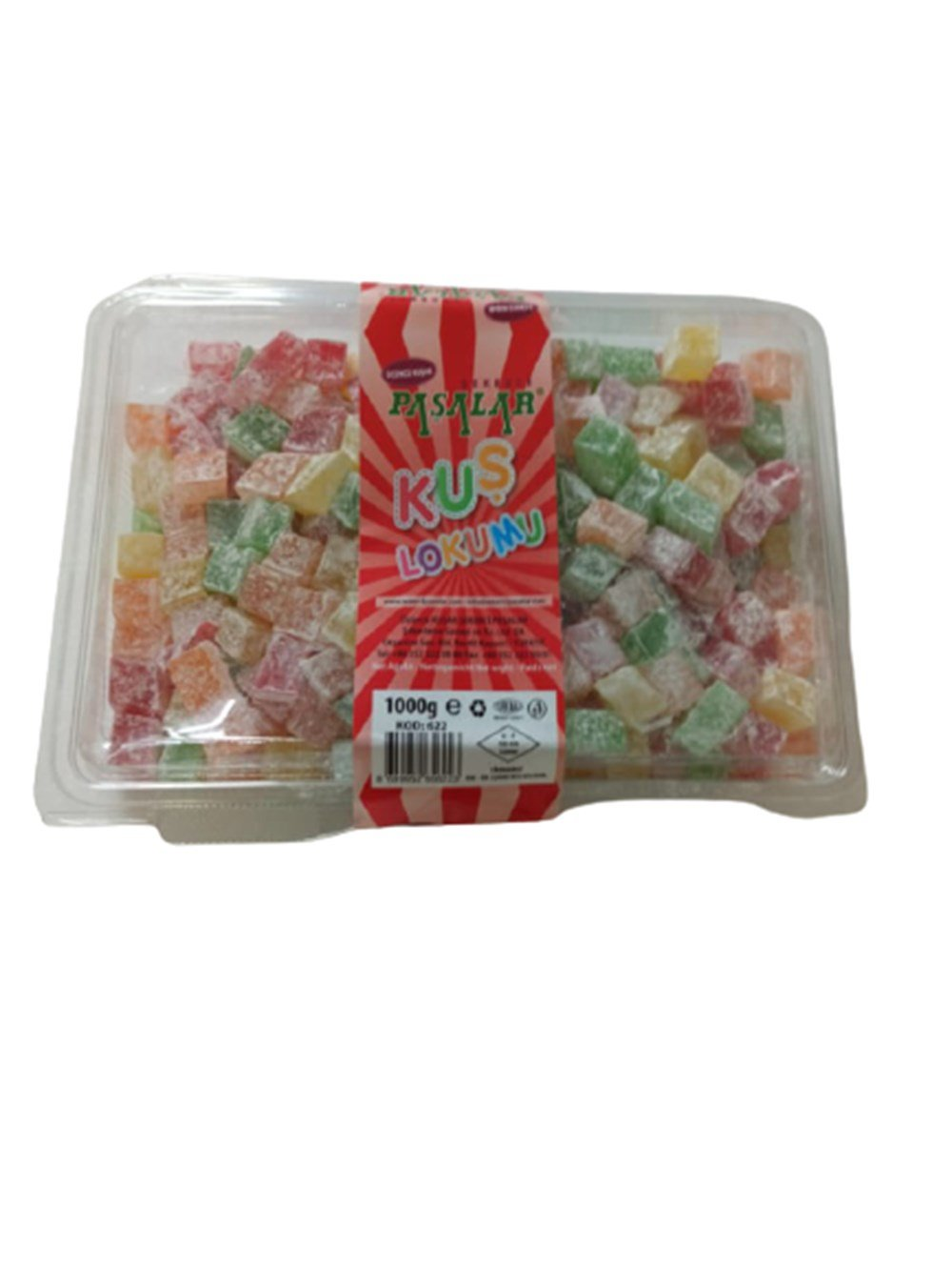 PAŞALAR MEYVE ARML.KUŞ LOKUMU 1 KG