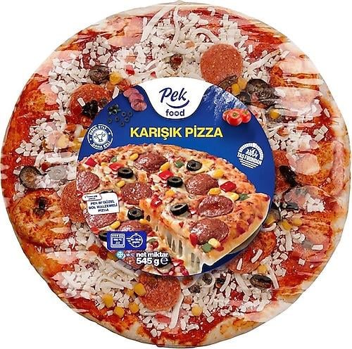 PEK FOOD KARIŞIK PİZZA 545 GR