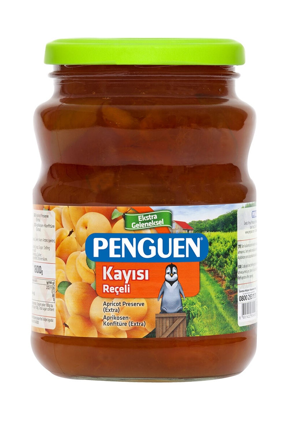 PENGUEN REÇEL 1800 GR KAYISI