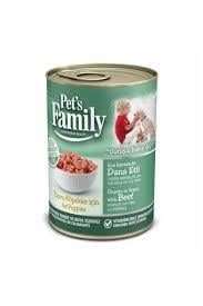 PETS FAMİLY KÖPEK KONS.YAVRU 400 GR DANA ETLİ 