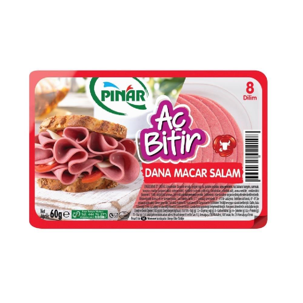 PINAR SALAM AÇ BİTİR 60GR DANA