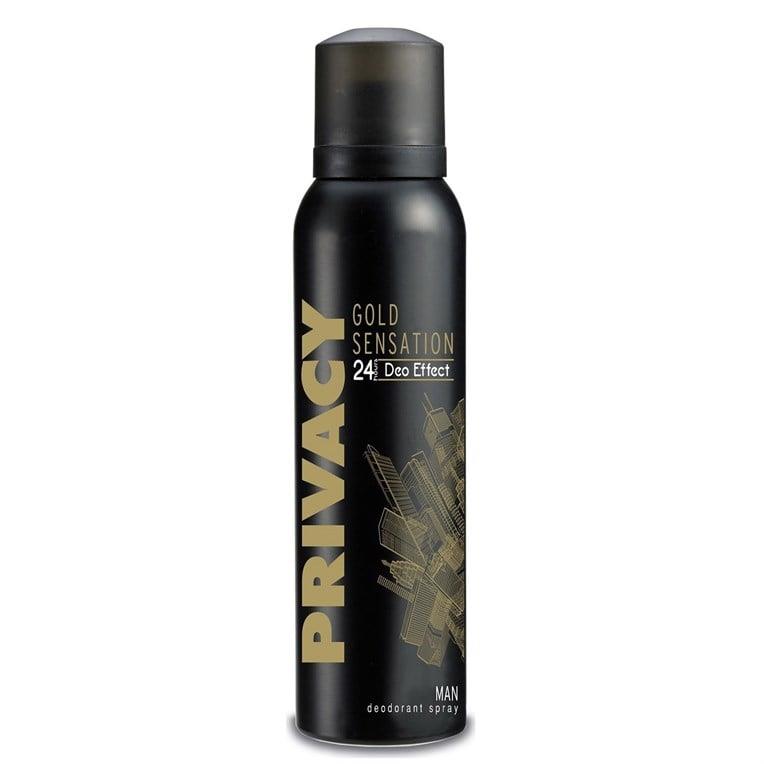PRIVACY DEO 150 ML MEN GOLD SENSATION 