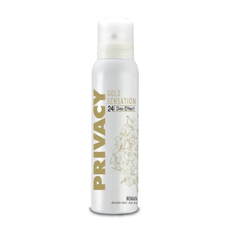 PRIVACY DEO 150 ML WOMEN GOLD SENSATION