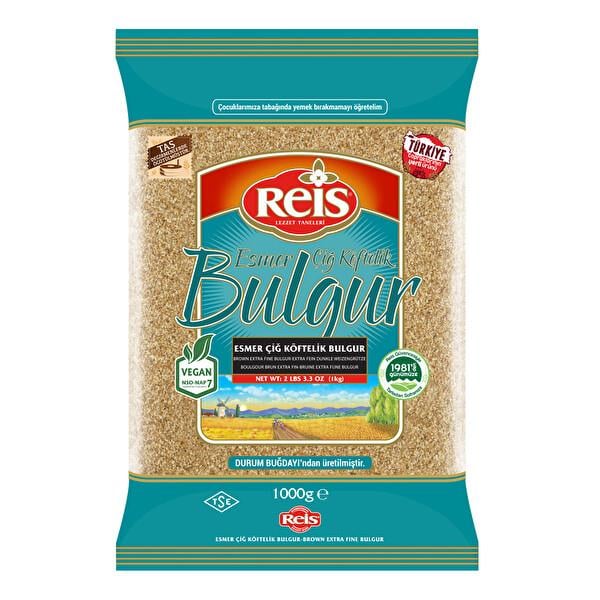 REİS BULGUR 1000GR ÇİĞ.KÖF.ESMER 