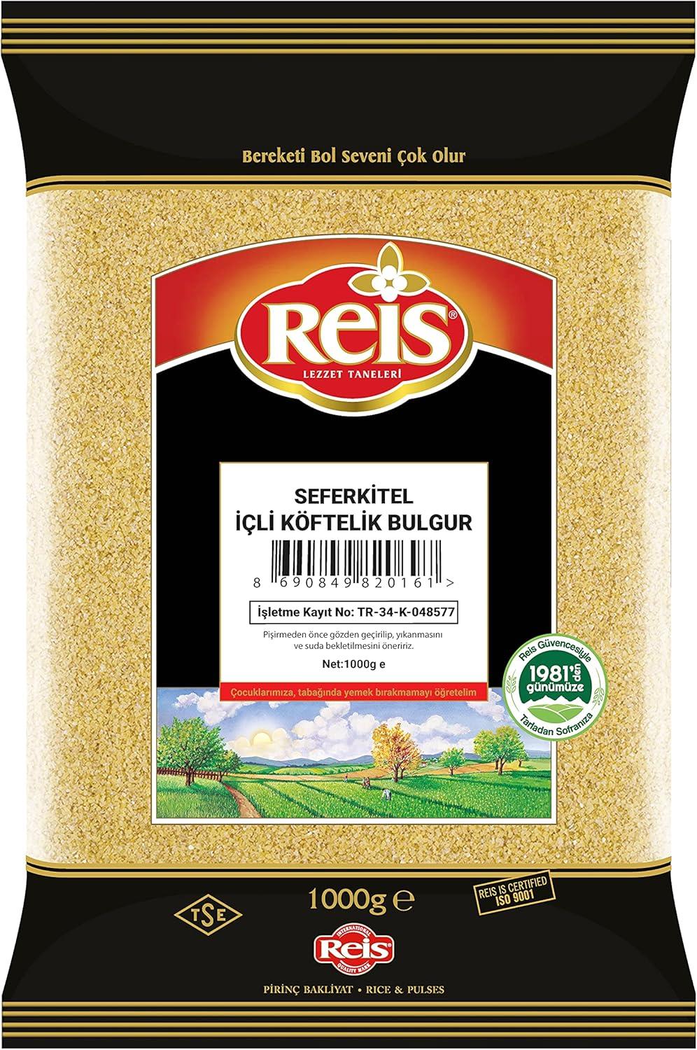 REİS BULGUR 1000GR İÇLİ KÖFTELİK