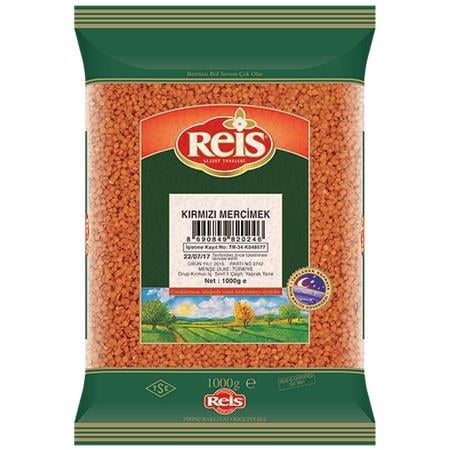 REİS KIRMIZI İÇ MERCİMEK 1000 GR