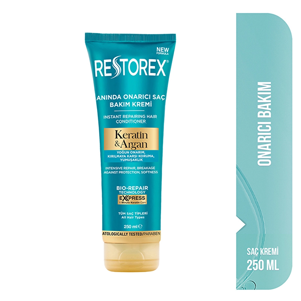 RESTOREX SAÇ BAKIM KREMİ 250 ML KERATİN-ARGAN