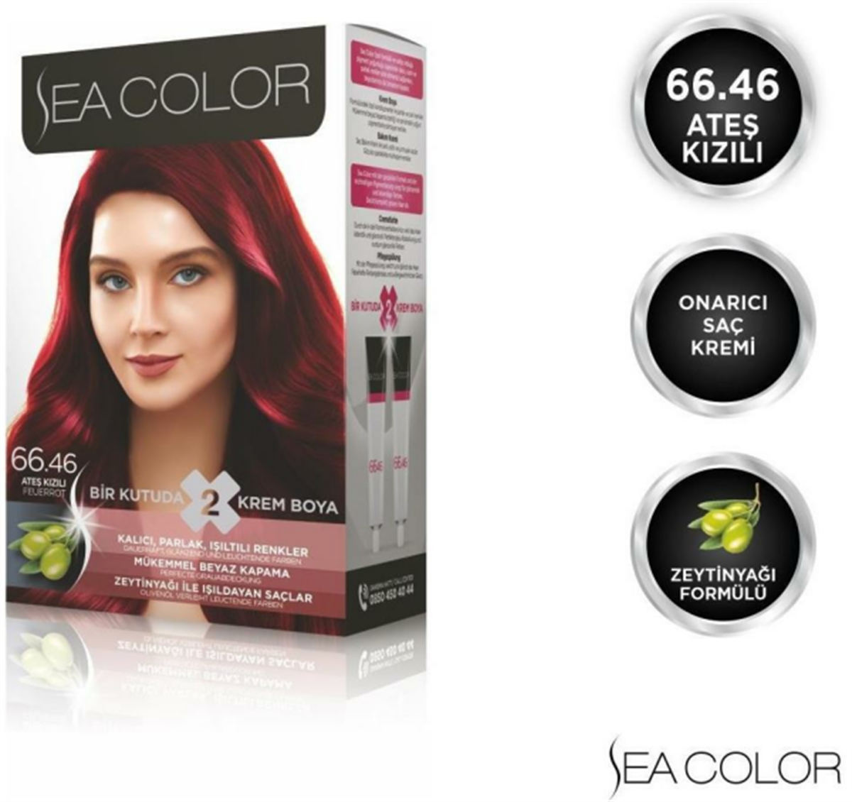 SEA COLOR SET 66-46 ATEŞ KIZILI 