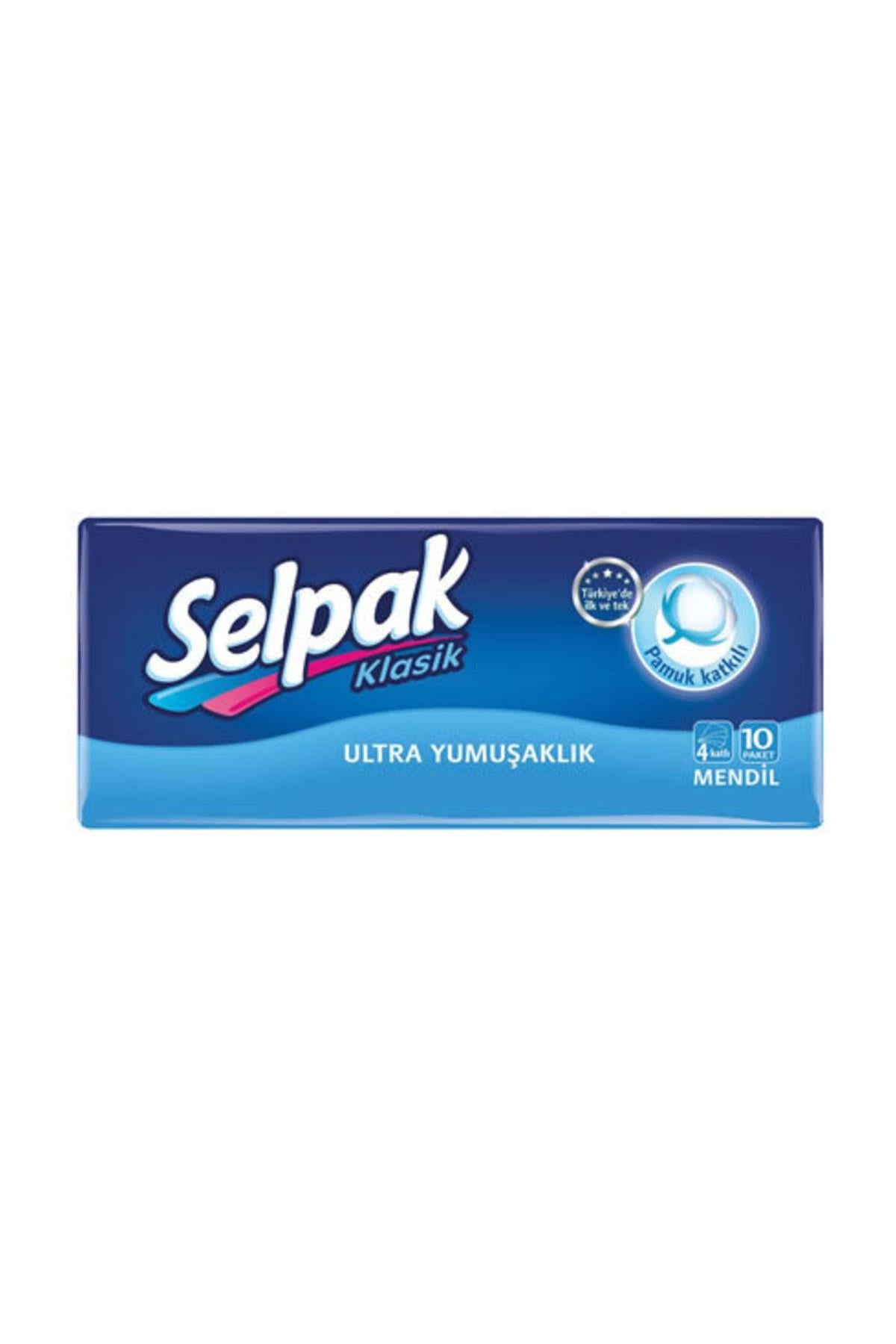 SELPAK KLASİK MENDİL 10 LU