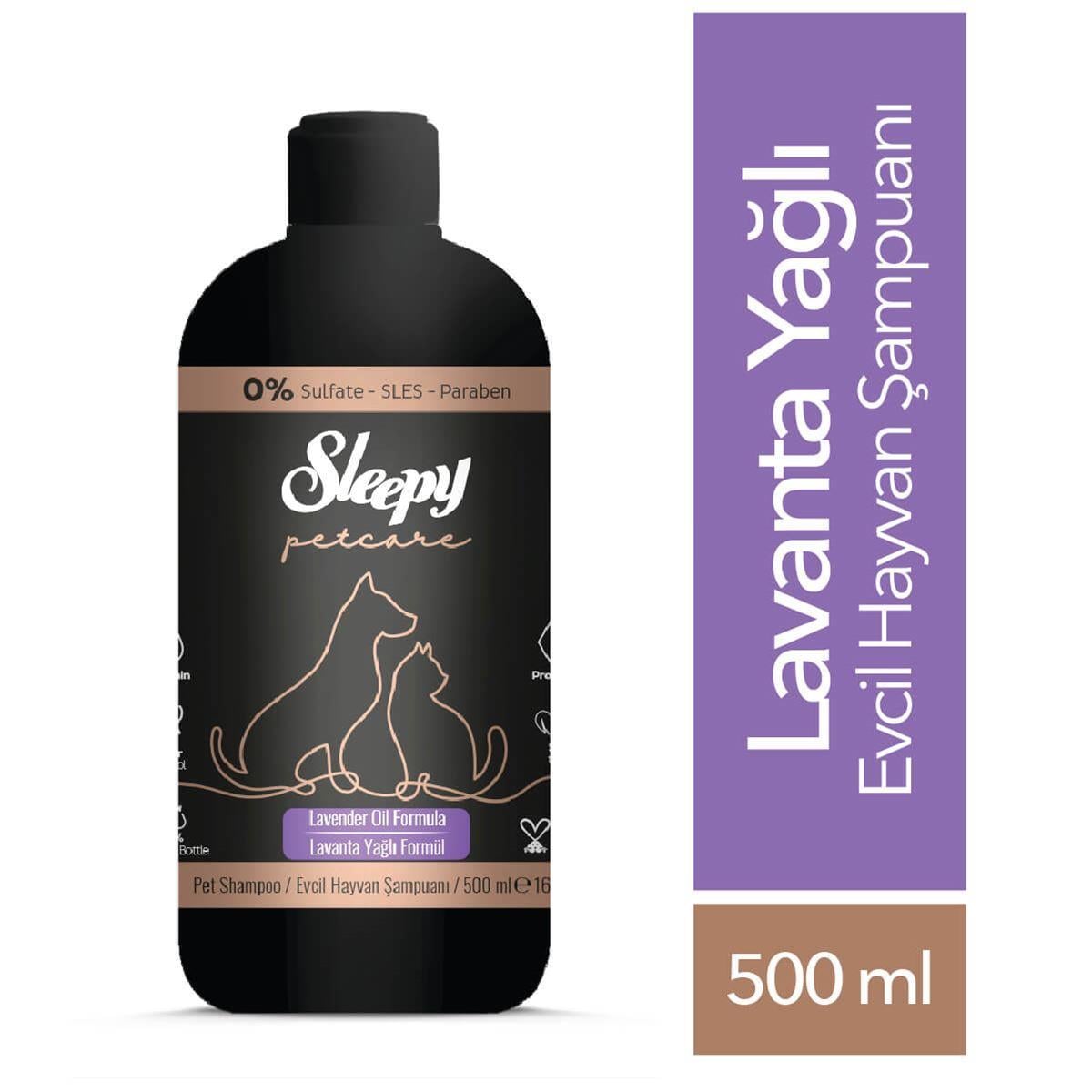SLEEPY EVCİL HAYVAN ŞAMP. 500 ML LAVANTA 