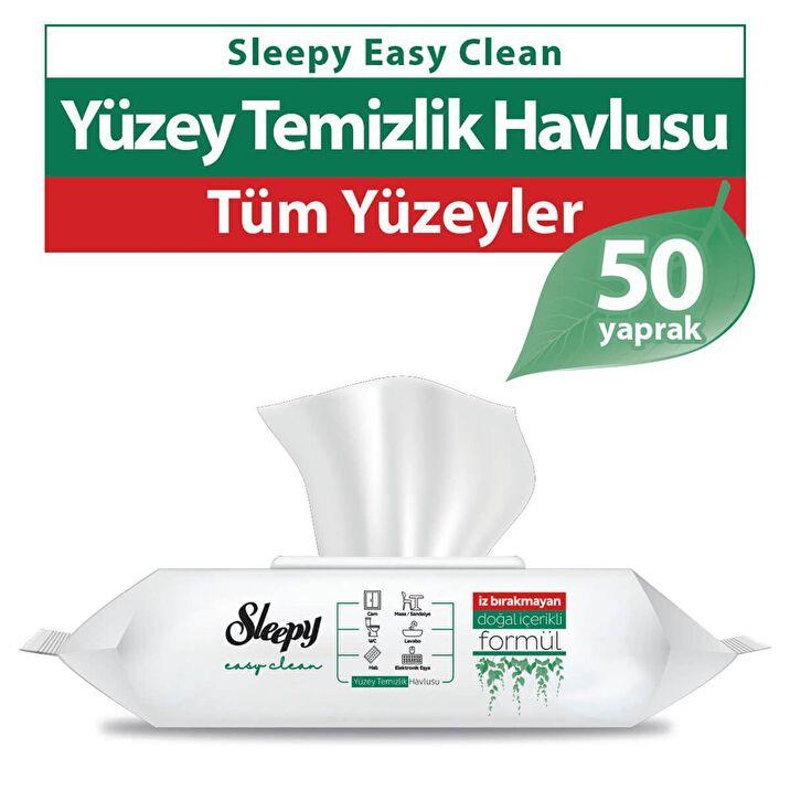 SLEEPY YÜZEY TEM. HAVLUSU 50Lİ BYZ SABUN