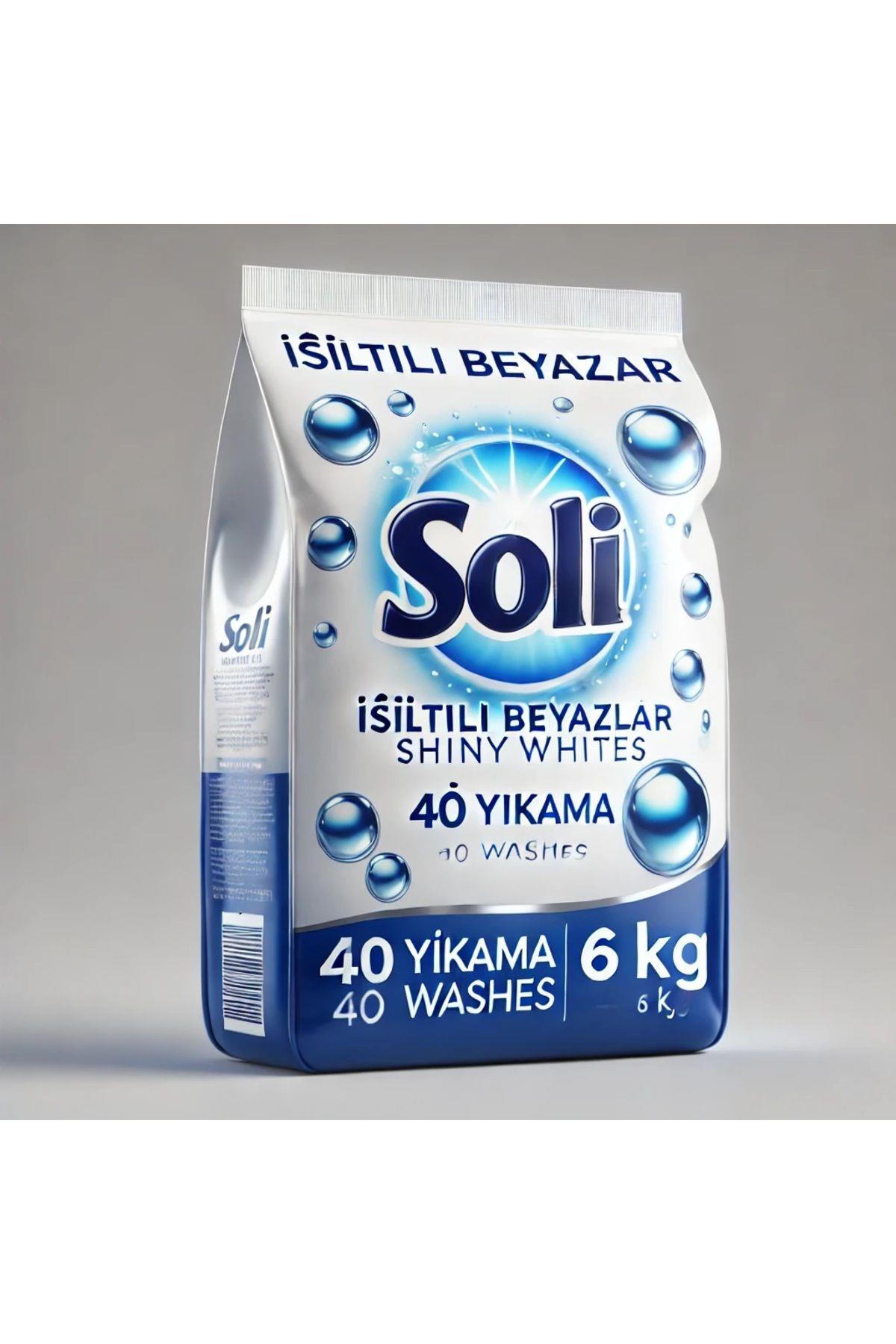 SOLİ MATİK TOZ DETERJAN 6KG BYZ