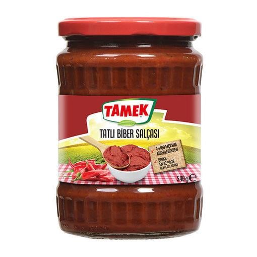TAMEK BİBER SALÇASI TATLI 540 GR