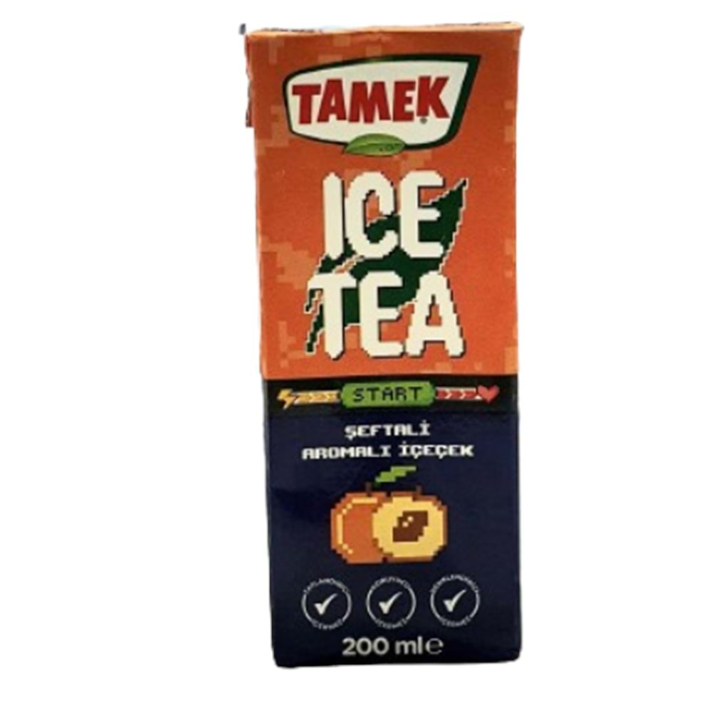 TAMEK ICE TEA ŞEFTALİ 200 ML