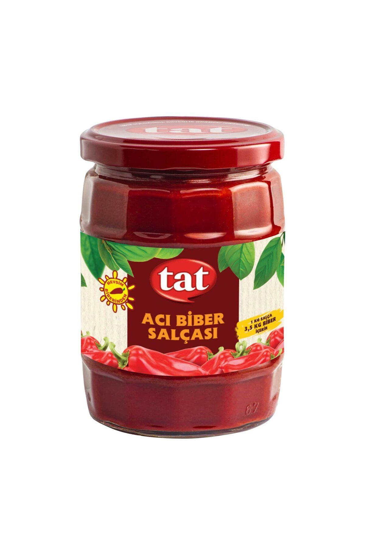 TAT BİBER SALÇASI ACI 550 GR