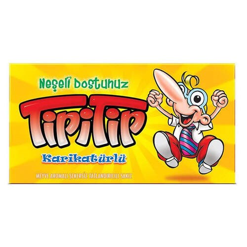 TİPİTİP SAKIZ 27 GR KARİKATÜRLÜ