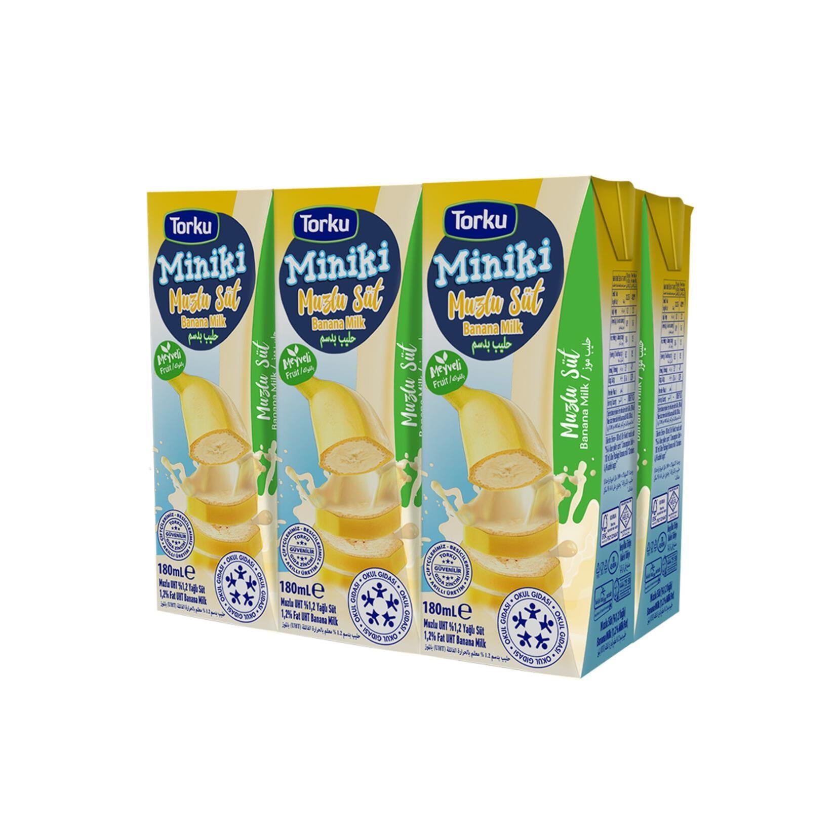 TORKU SÜT MİNİKİ MUZLU 180 ML