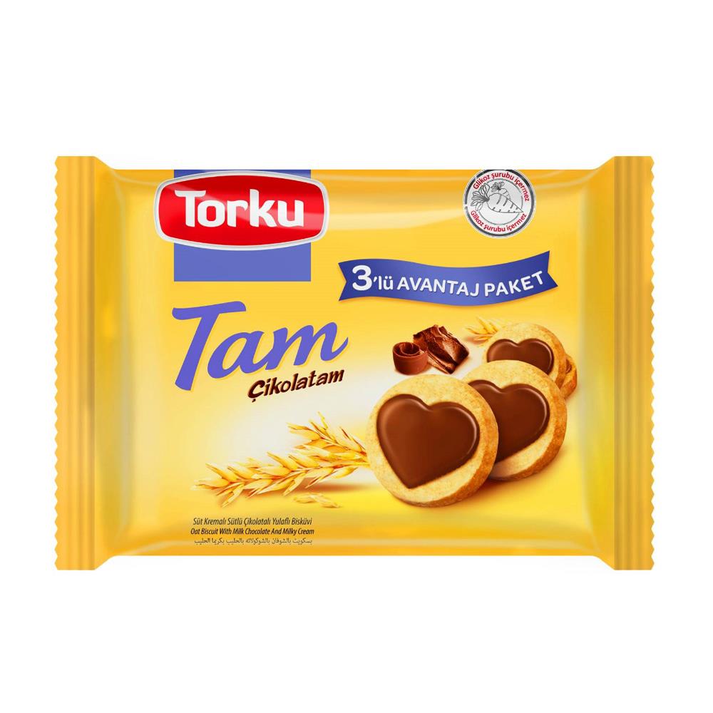 TORKU TAM ÇİKOLATAM 3 LÜ 249 GR 