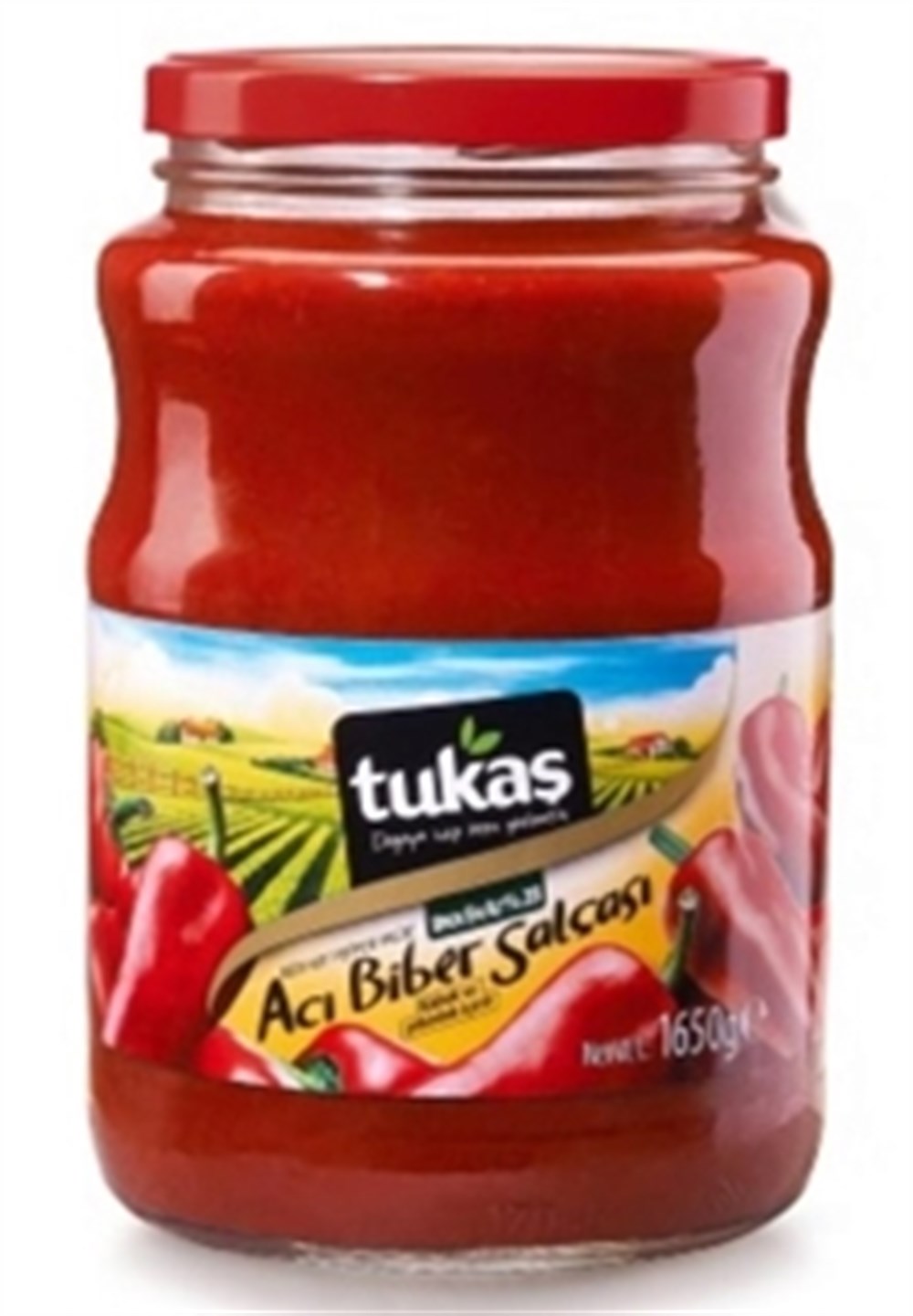 TUKAŞ BİBER SALÇASI ACI 1650 GR *    6