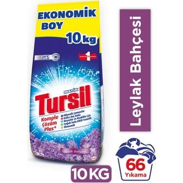 TURSİL MATİK TOZ DETERJAN 10KG LEYLAK 