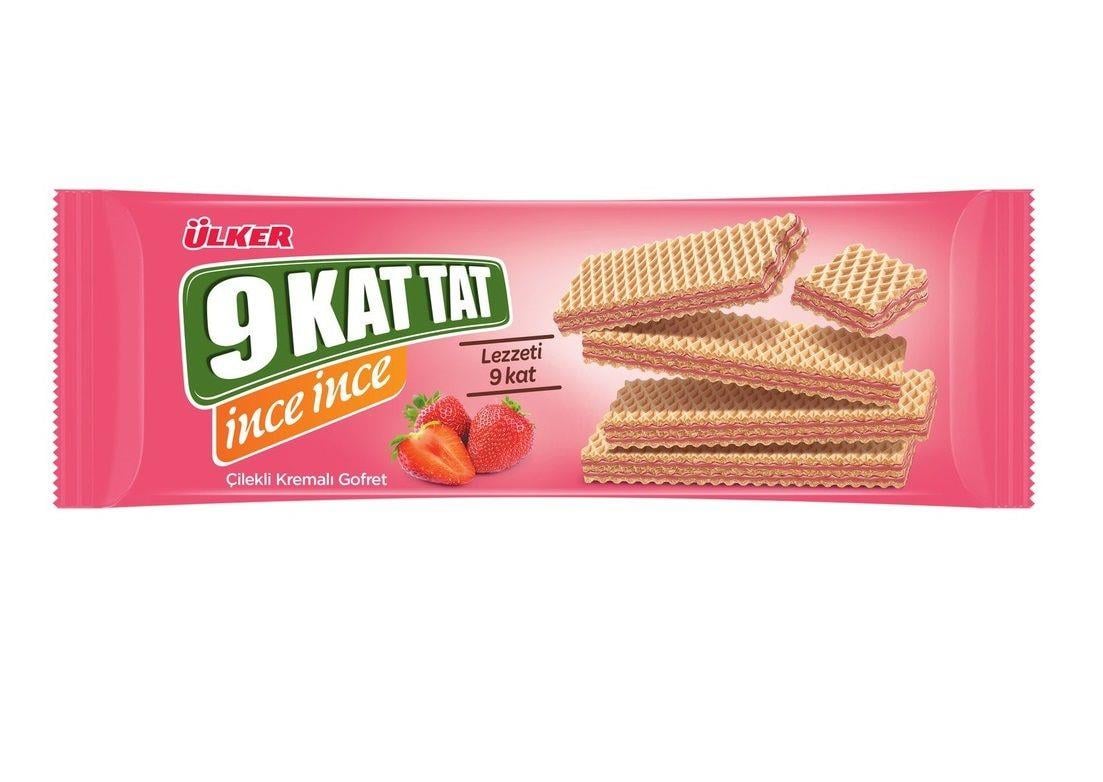 ÜLKER 9 KAT TAT İNCEİNCE ÇİLEK 114 GR