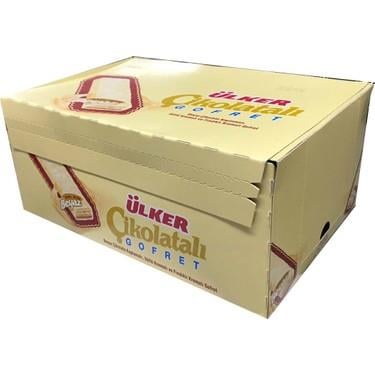 ÜLKER ÇİKOLATALI GOFRET BEYAZ 35 GR 