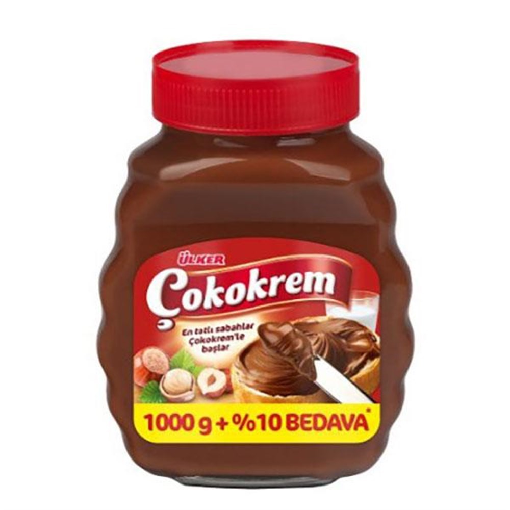 ÜLKER ÇOKOKREM 1000 GR CAM