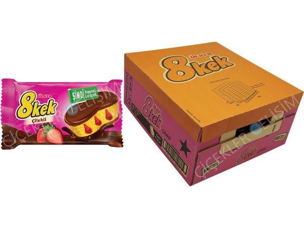 ÜLKER DANKEK 8KEK 55 GR ÇİLEK
